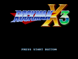 rockman x3 menu
